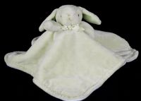 Blankets & Beyond Bunny Rabbit Green Plush Lovey Security